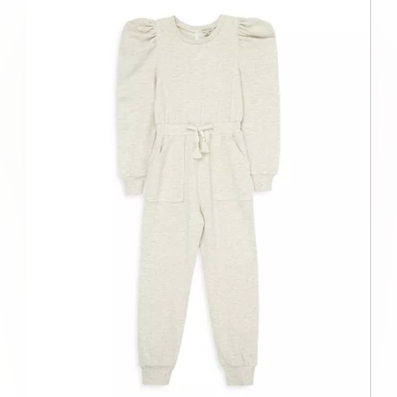 Habitual Other - Habitual Kids Puff Sleeve Votton Blend One P Jumpsuit